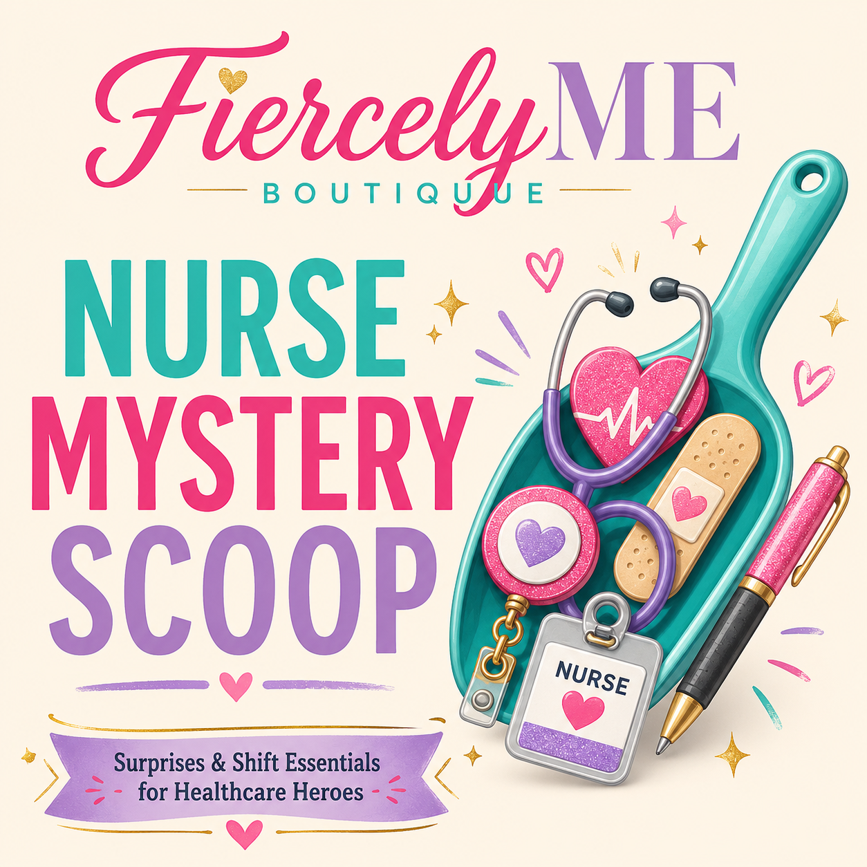 FiercelyME Nurse Mystery Scoop 🩺💜